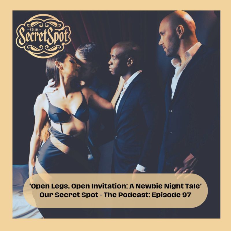 Image representing a wild newbie night sex story—featuring a cock-hungry girl ready for anyone, captured in Our Secret Spot Swingers Club Sydney