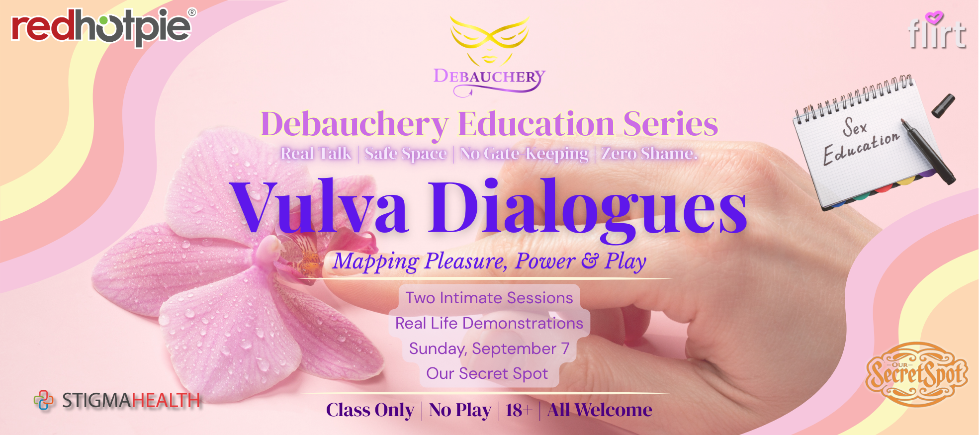 Debauchery Sex Education Class Vulva Dialogues Our Secret Spot