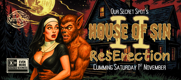 Halloween Our Secret Spot House of Sin Saturday ENM Swingers Sydney Party