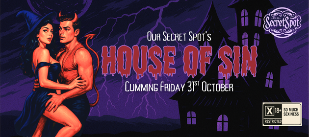 Our Secret Spot Halloween House of Sin ENM Swingers Sydney Party