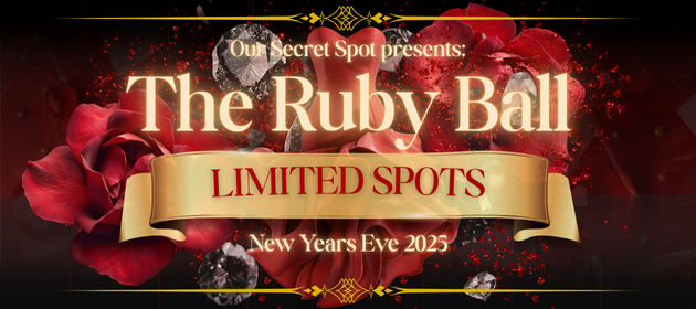 Our Secret Spot ENM Adults New Years Eve Party Best in Sydney The Ruby Ball Black Tie Limited