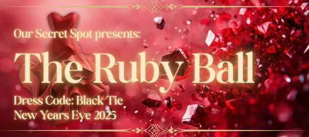 Our Secret Spot ENM Adults New Years Eve Party Best in Sydney The Ruby Ball Black Tie