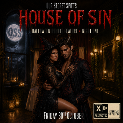 Halloween House of Sin <br> Friday 30th October